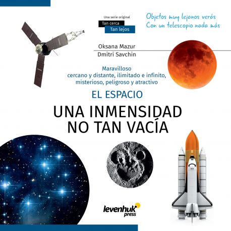 Libro educativo Levenhuk - El espacio, una inmensidad no tan vacía